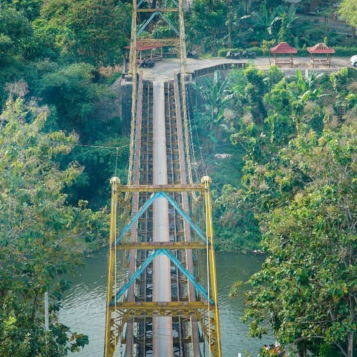Pembangunan Jembatan Gantung di Lobar Telan Dana Rp4 Miliar 