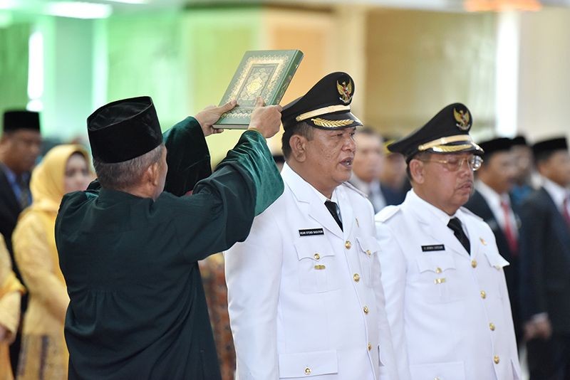 Mendagri Tunjuk Letnan Jadi Pj Wali Kota Padangsidimpuan