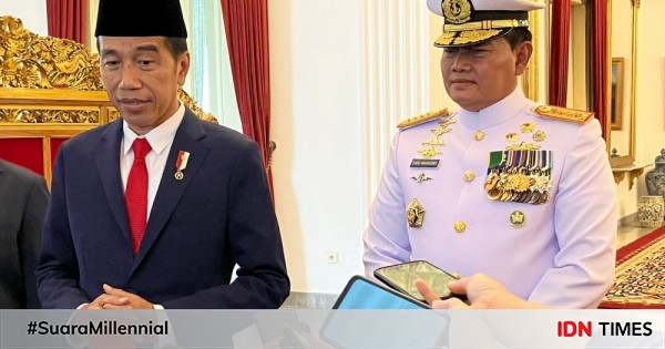 Jokowi Lantik KSAL Pengganti Yudo Margono Besok