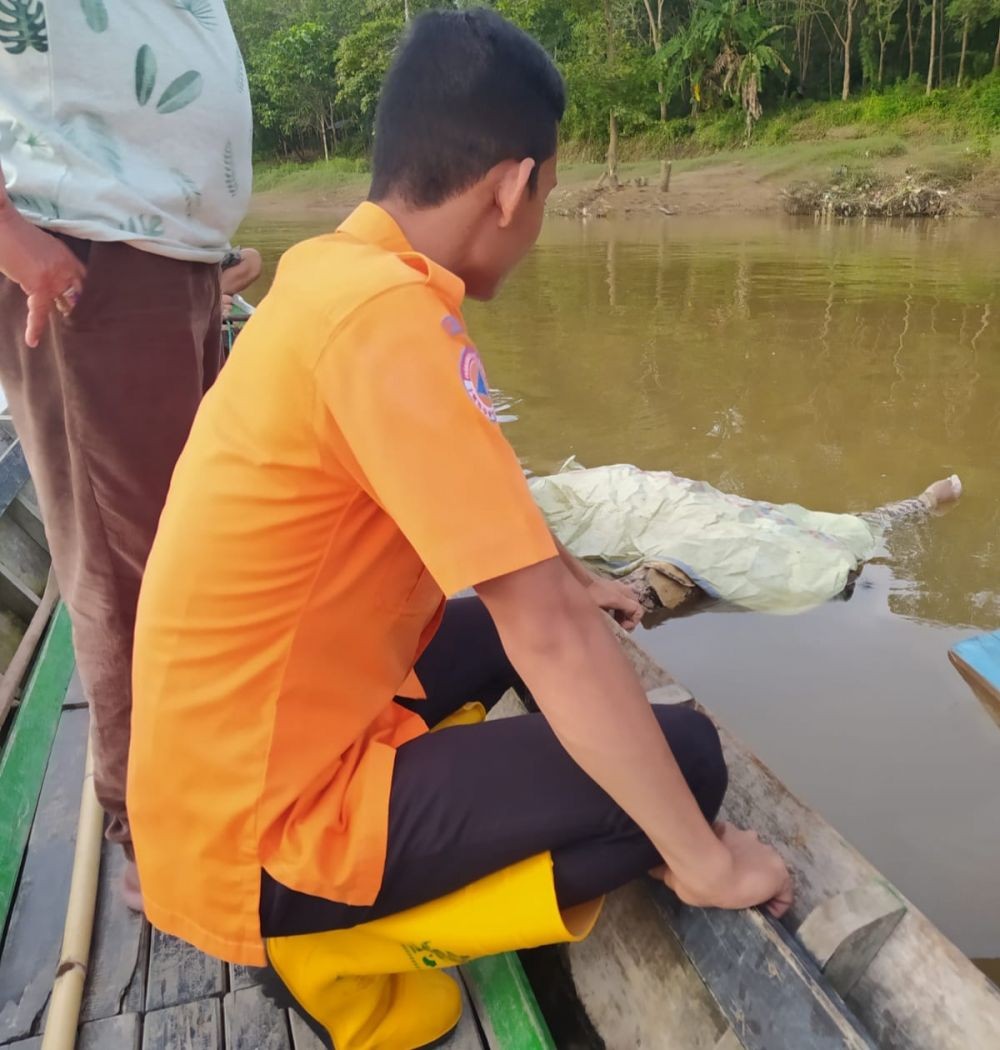 Pamit Mancing Ikan, Guru SMK di Muba Ditemukan Tewas Tenggelam