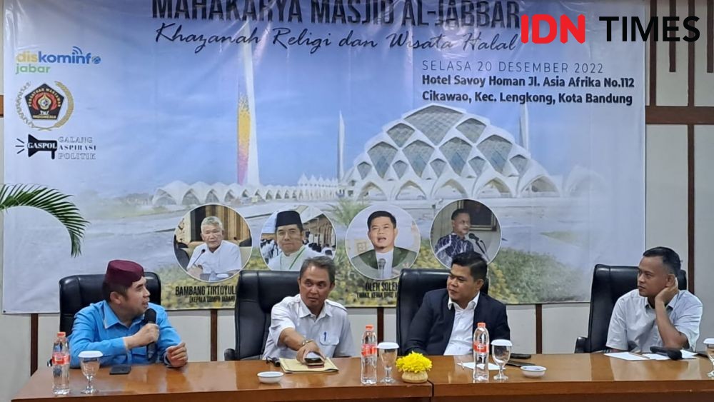 Pembangunan Masjid Raya Al Jabbar Sudah 95 Persen