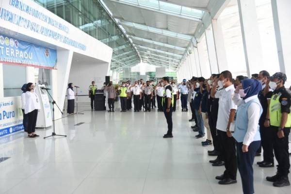 Bandara Sepinggan Membuka Posko Terpadu Natal Dan Tahun Baru