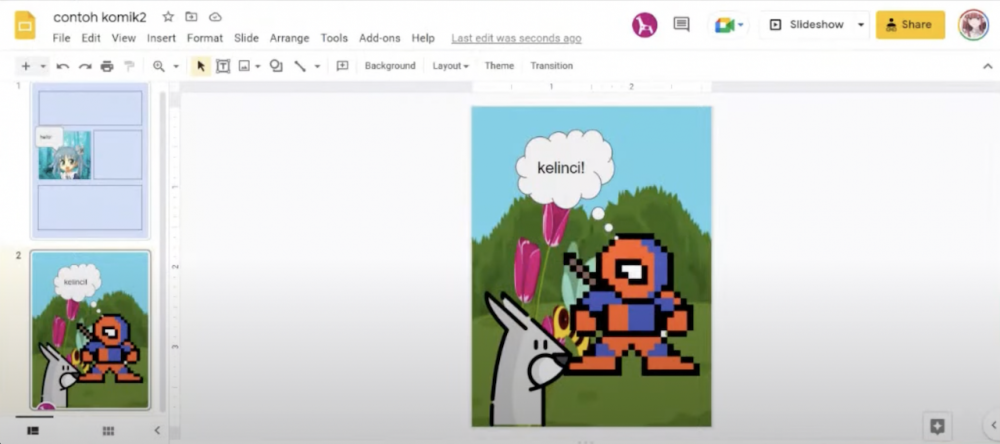5 Cara Membuat Komik Sederhana dengan Google Slide, Simpel Anti Ribet