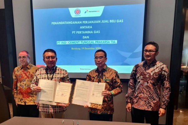 Perluas Layanan, Subholding Gas Pertamina Suplai Kebutuhan Indocement