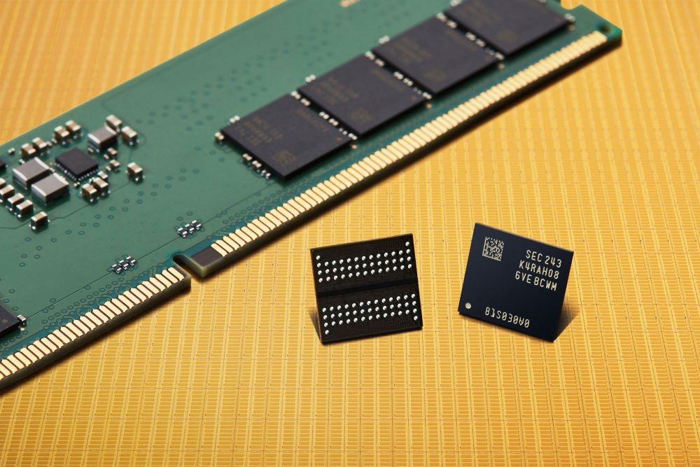 DRAM DDR5 12nm Samsung Pertama Didunia - Siteknobanget