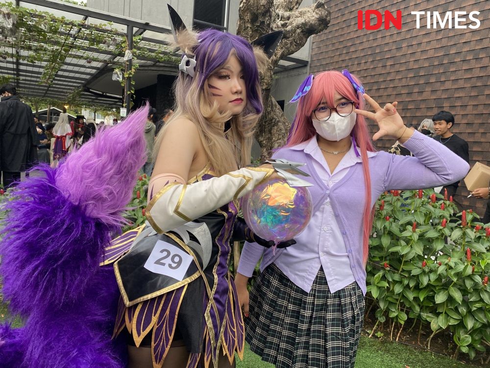 Intip Cosplay Game dan Anime di Medan, Banyak Karakter Mobile Legend