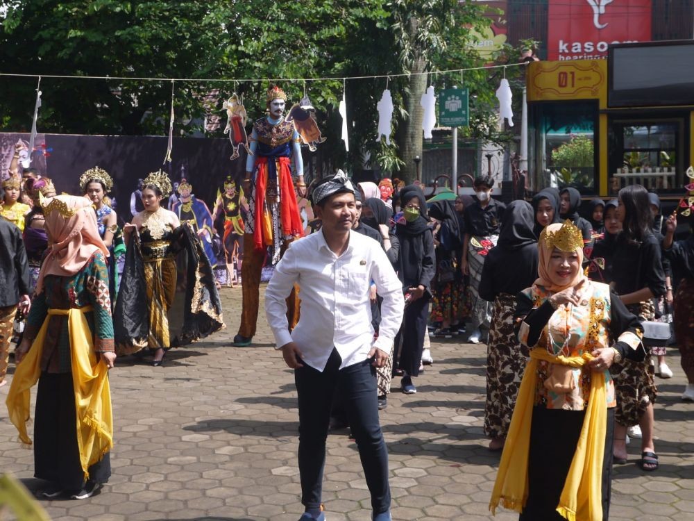 250 Pelajar SMA se-Bandung Raya Jadi Wayang Orang di Heart Festival