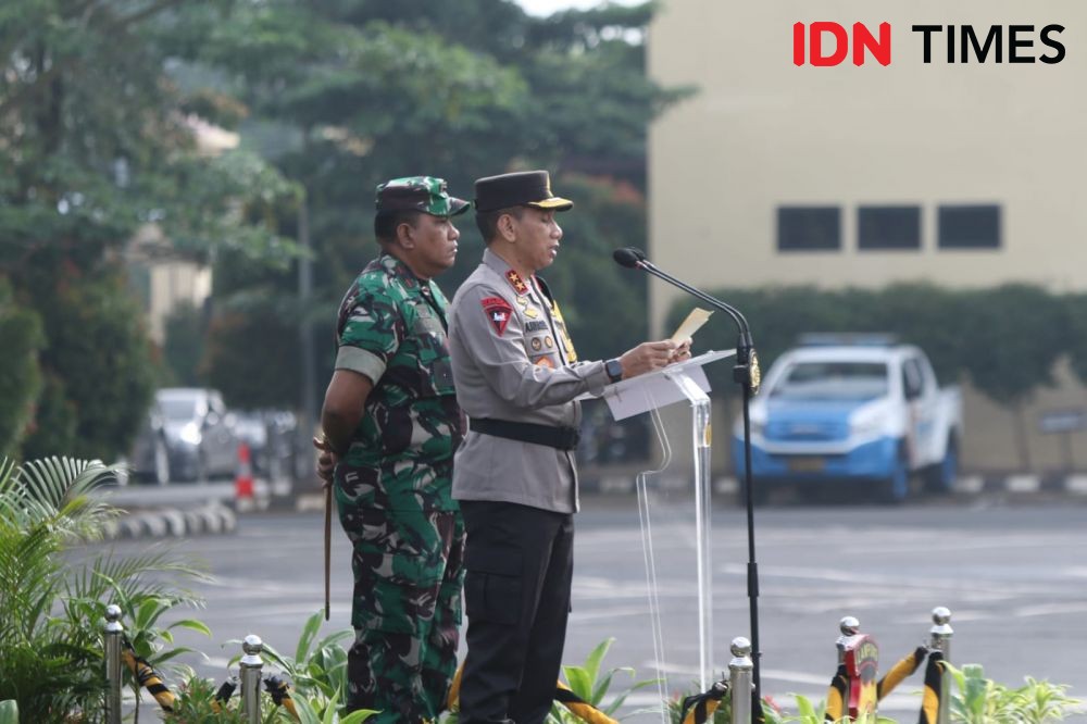 Polda Lampung Kerahkan 4.436 Personel Selama Ops Lilin Krakatau 2022