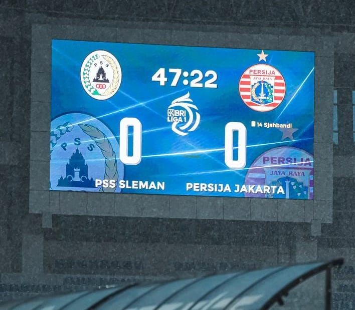 Hari Ini Laga Lanjutan PSS vs Persija di Stadion Sultan Agung Bantul  