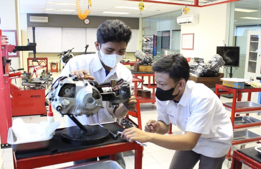 Technical Training, Dongkrak Kompetensi Para Mekanik Sepeda Motor