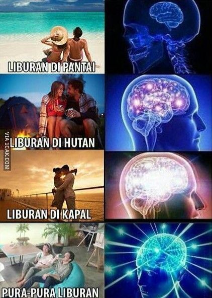 15 Meme Ekspektasi Vs Realita Saat Liburan Sekolah 7174