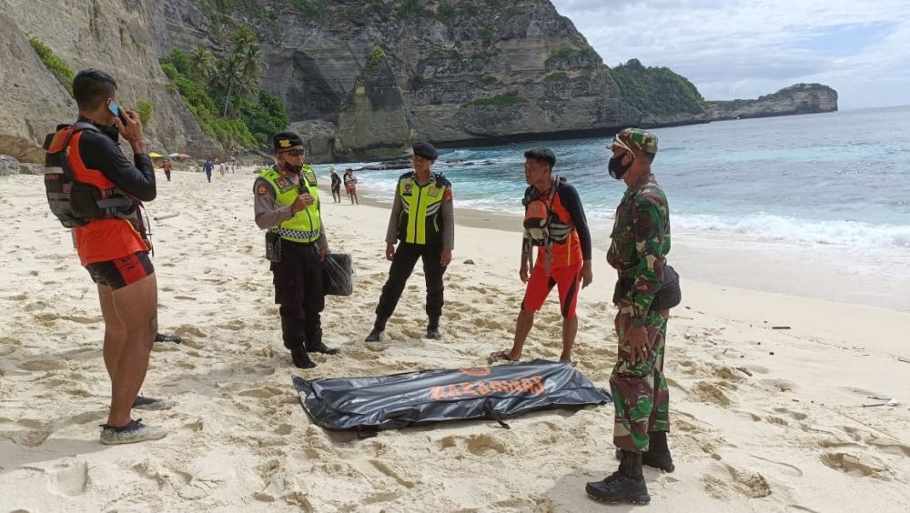 Cuaca Buruk di Nusa Penida, 2 WNA yang Terseret Arus Belum Ditemukan
