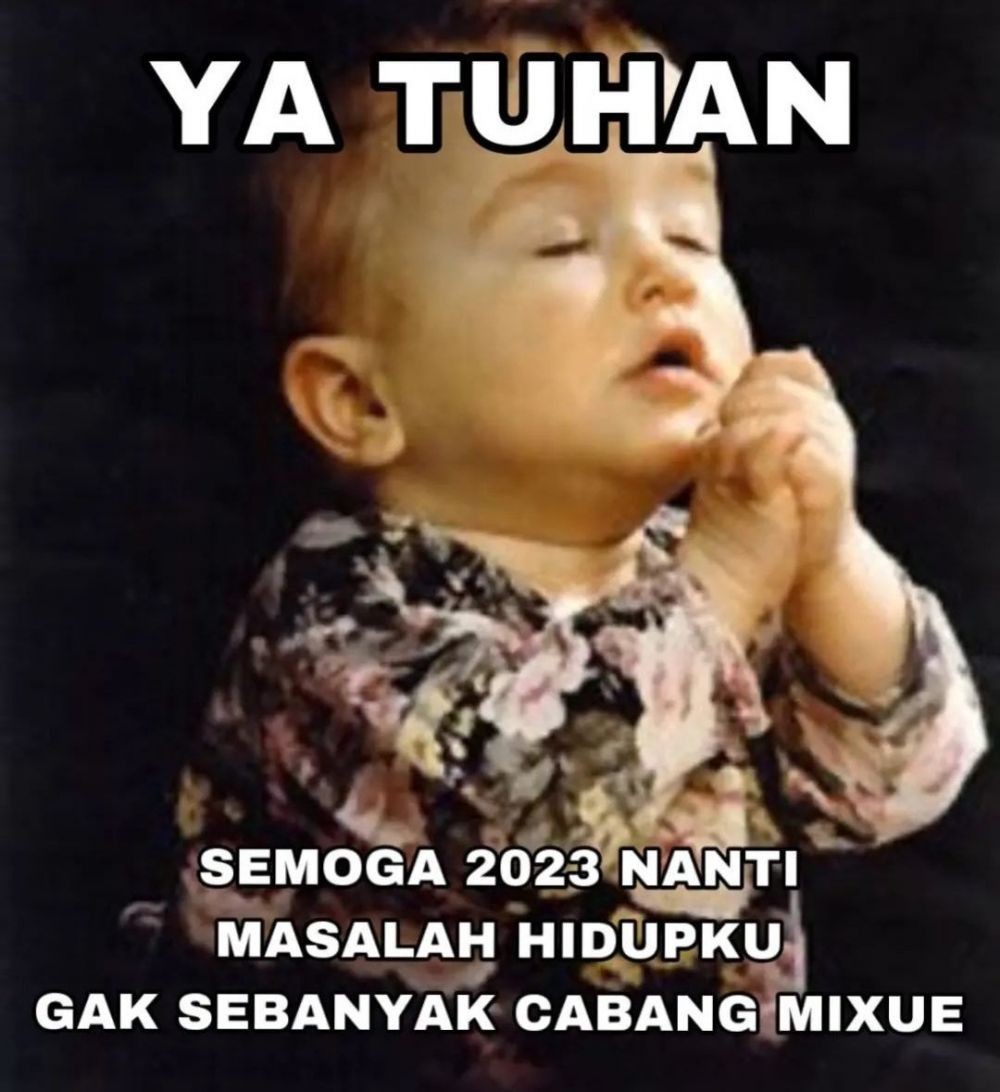 12 Meme Lucu Resolusi Tahun 2023 Yakin Bakal Kesampaian