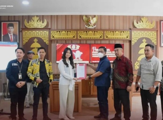KPU Lampung Terima 20 Nama Balon DPD RI Pemilu 2024