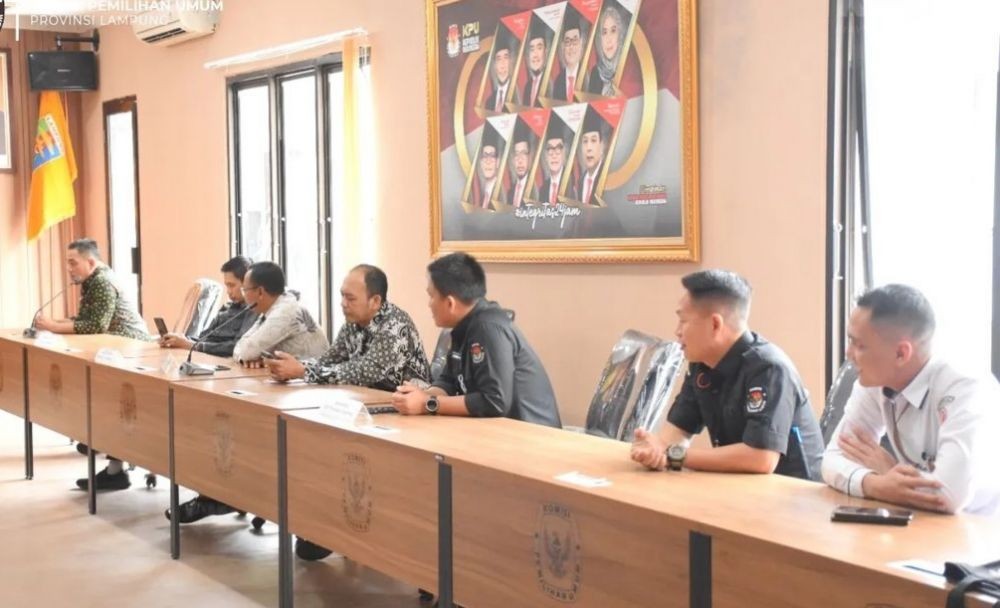 KPU Lampung Terima 20 Nama Balon DPD RI Pemilu 2024