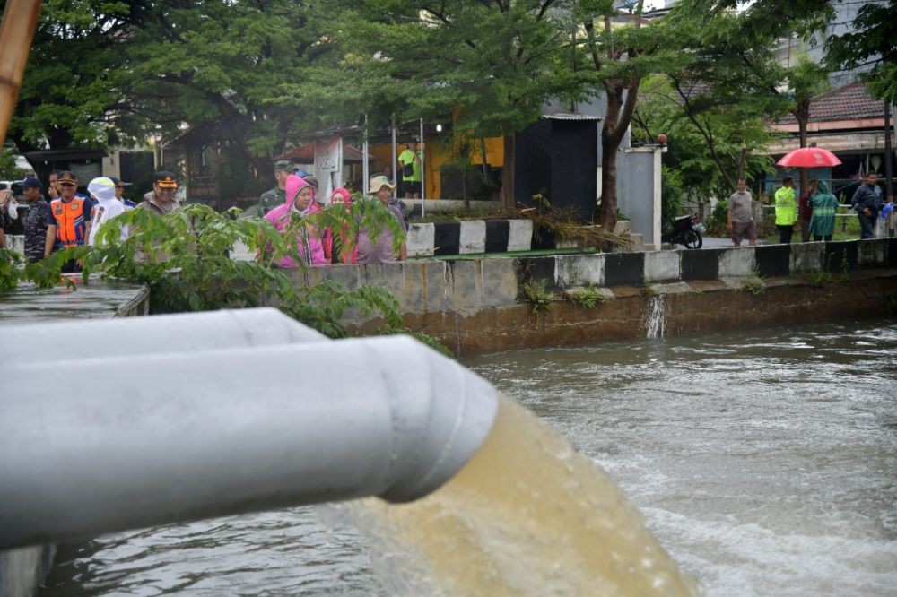 Banjir di Titik Kritis di Semarang Mulai Surut, Begini Penanganannya