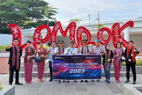 Penumpang Bandara Lombok Meningkat 83,4 Persen selama 2022