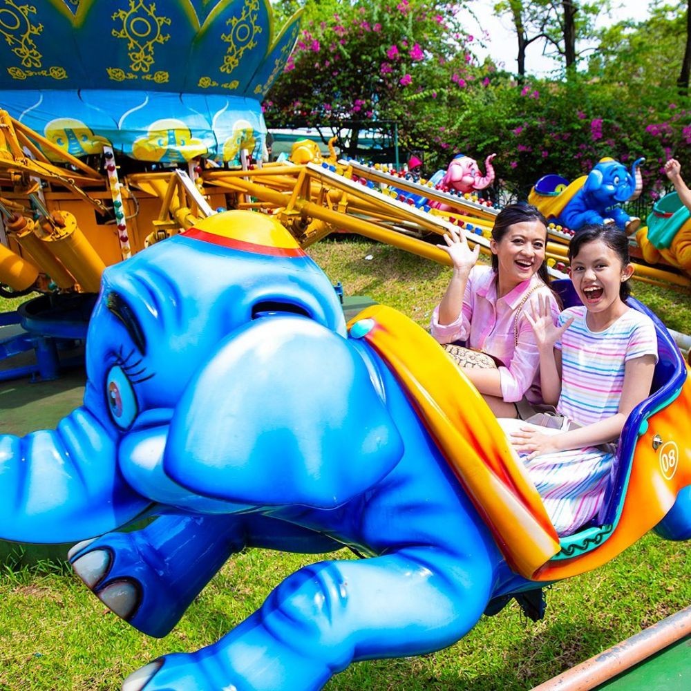 Wahana Yang Gak Esktrem Di Dufan Jakarta