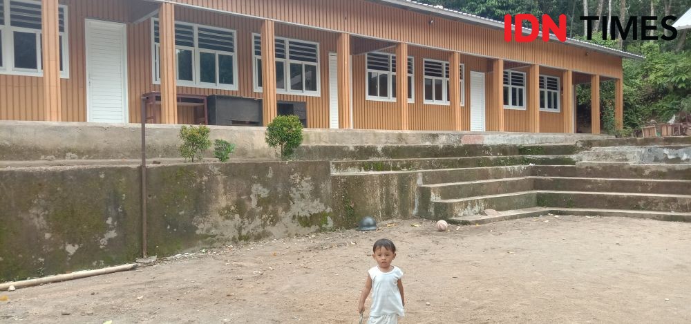 Potret Sekolah  dari Limbah Plastik di Lombok, Dibangun Hanya 10 Hari