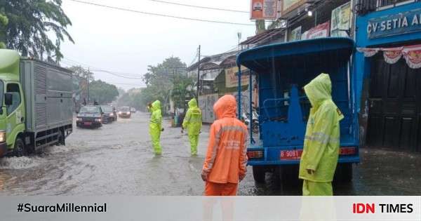 Percepat Banjir Surut, Seluruh Pompa Di Jakut Bekerja