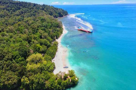 Pesona Pantai Pasir Putih Pangandaran Jawa Barat 