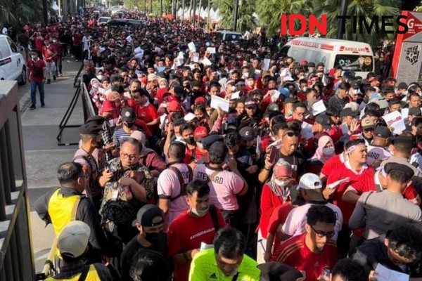 Laga Indonesia Vs Vietnam, GBK Dipenuhi Ribuan Penonton