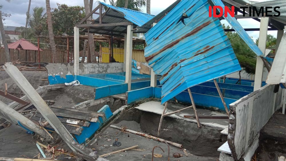 Rumah Ambruk, Pemprov Hibahkan Lahan Relokasi Warga Pesisir Mataram 