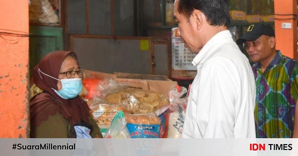 Jokowi Cek Pasar Sentul, Kenaikan Harga Beras Jadi Perhatian