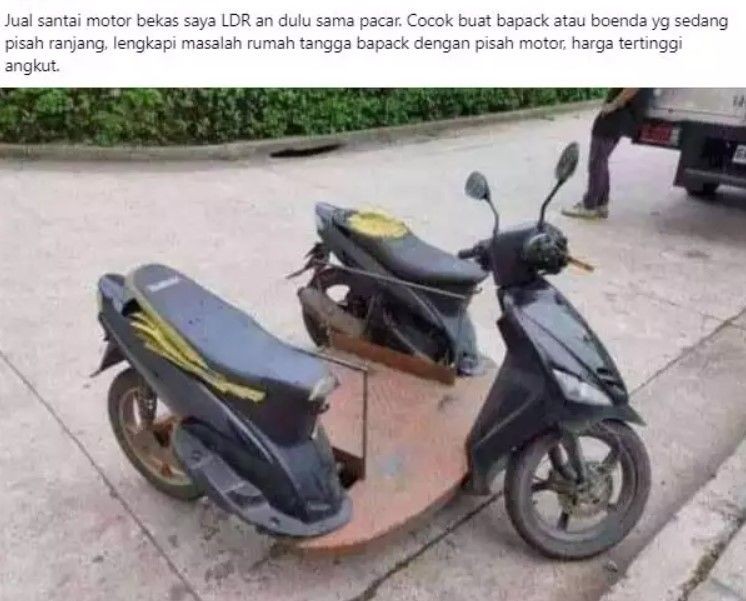 10 Aksi Kocak Bapak Bapak Jual Motor Lewat Media Sosial 