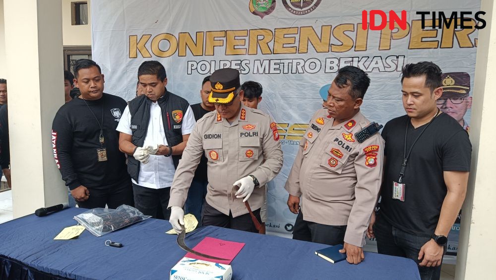 Polisi Tangkap Pelaku Pembunuhan Petinggi Ormas Di Bekasi