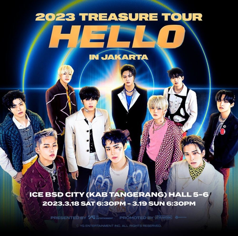 Harga Tiket Konser TREASURE di Jakarta dan Cara Membelinya