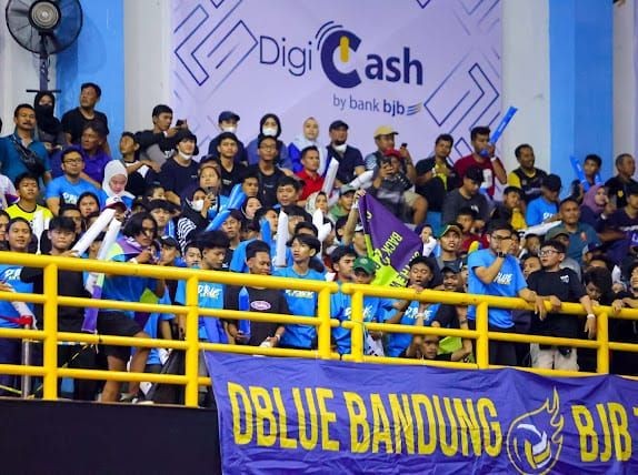 D'Blue, Semangat Bandung BJB Tandamata Pimpin Klasemen Sementara Proliga 2023