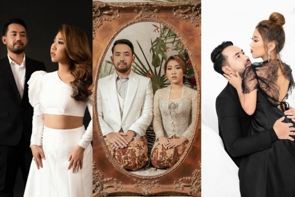 10 Inspirasi Prewedding Kiky Saputri, Tema Adat dan Serba Hitam-Putih