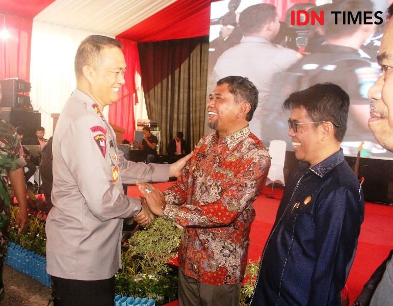 Kapolda Kaltim Kunjungi Mapolres PPU, Tekankan Pengamanan IKN 