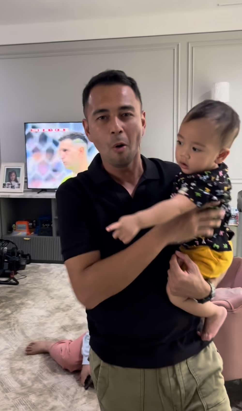 10 Momen Rayyanza 'Cipung' Cemburu Lihat Raffi Dan Rafathar