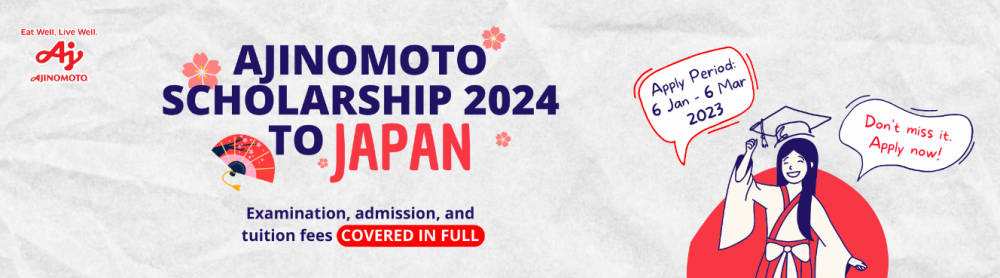 Raih Impianmu Untuk S2 Di Jepang Bersama Beasiswa Ajinomoto