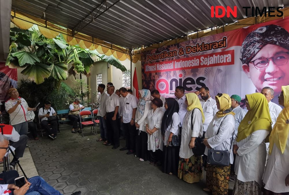 Relawan Anies Baswedan Deklarasikan Posko Kemenangan di Solo