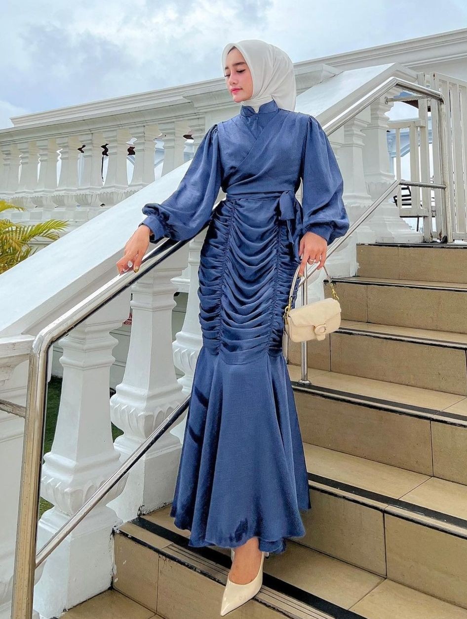 10 Dress Hijab buat Pesta yang Bikin Kamu Jadi Seanggun Princess