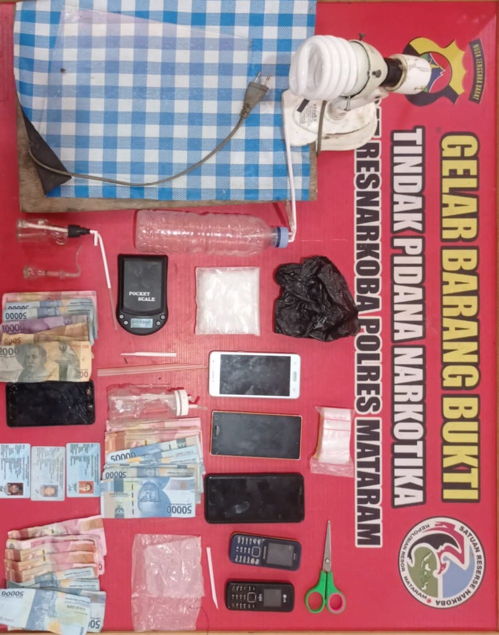 Pria Asal Medan Ditangkap Kasus Narkoba di Mataram 