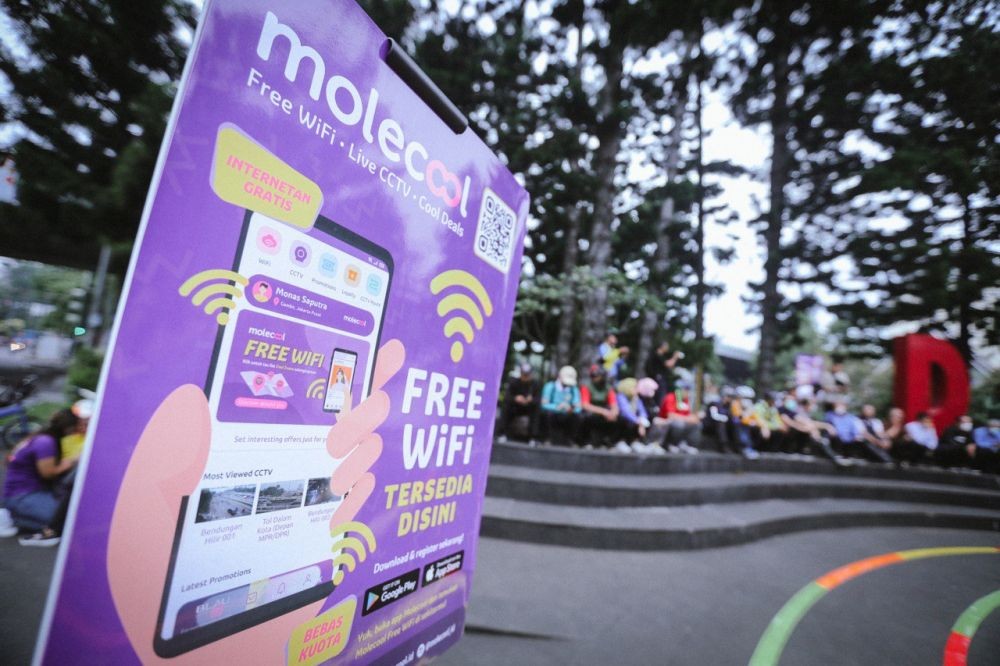 moeccol Pemkot Pasang 51 Titik WiFi Gratis di Ruang Publik