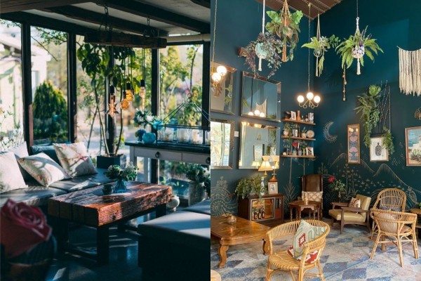 9 Interior Desain Ruang Tamu Berhias Tanaman, Hadirkan Suasana Sejuk!