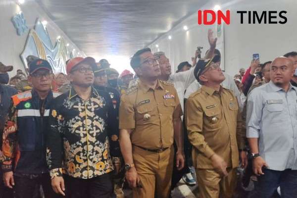 Sudah Jadi, Underpass Dewi Sartika Depok Diresmikan Ridwan