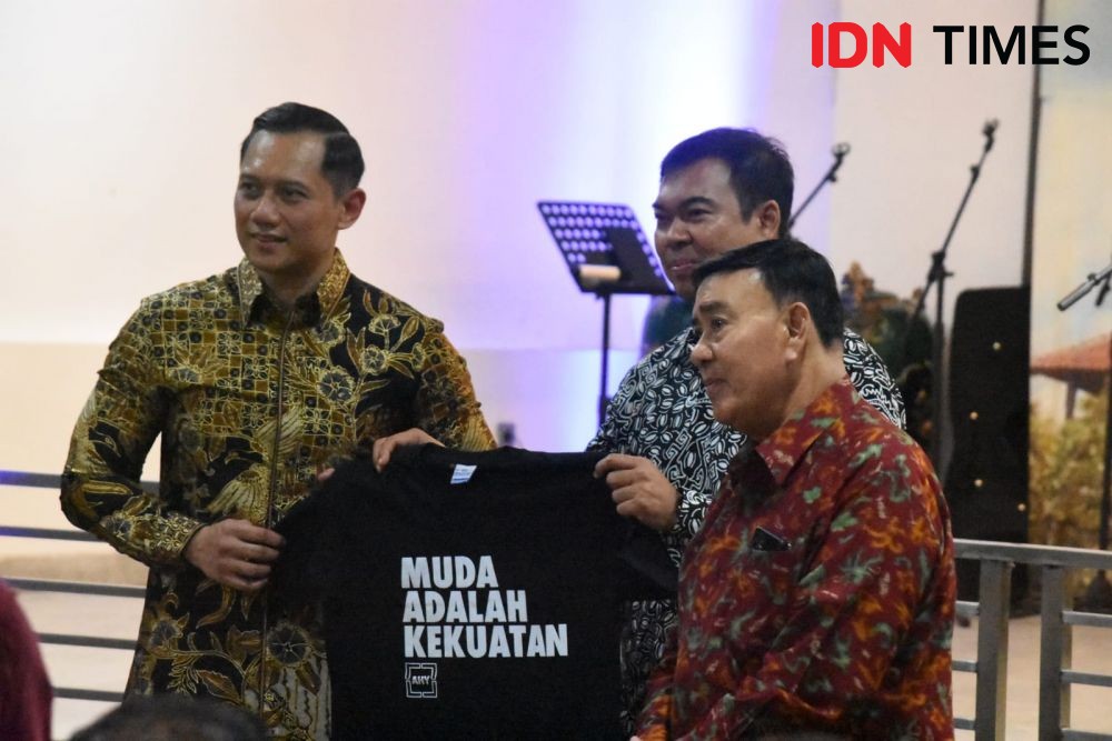 Bertemu Lampung Sai, AHY Kenang Persahabatan SBY dengan Sjachroedin ZP