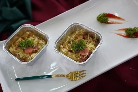 Mahasiswa UNY Olah Singkong Jadi Makanan Kekinian, Sawut Schotel   
