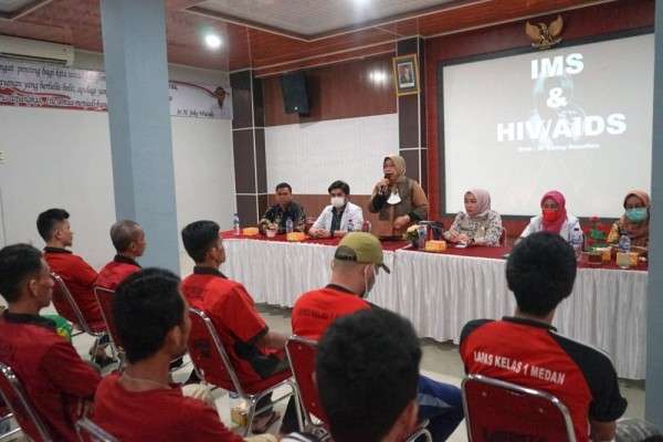 Cegah HIV, Narapidana Di Medan Dilatih Jadi Kader Kesehatan