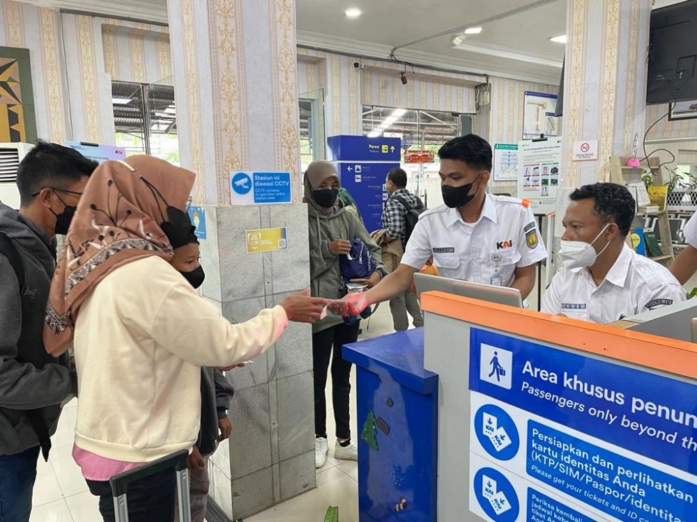 Tiket Kereta Api Lebaran Stasiun Tanjungkarang Sudah Terjual 67 Persen