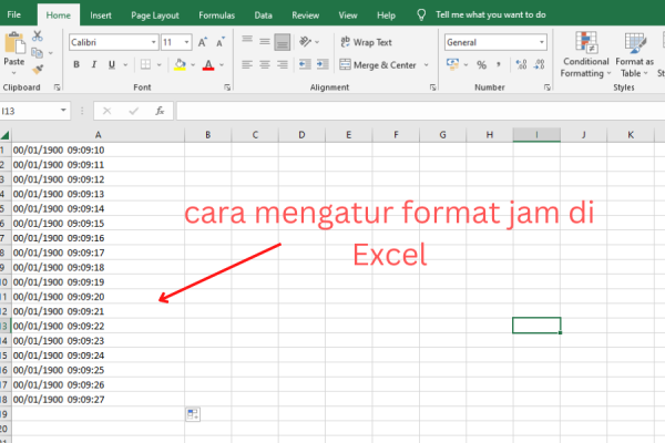 Cara Mengatur Format Jam di Microsoft Excel, Mudah dan Cepat