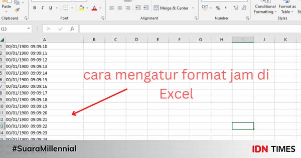 Cara Mengatur Format Jam di Microsoft Excel, Mudah dan Cepat
