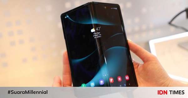 Samsung Pamerkan Prototipe HP Layar Lipat 360 Derajat, Keren