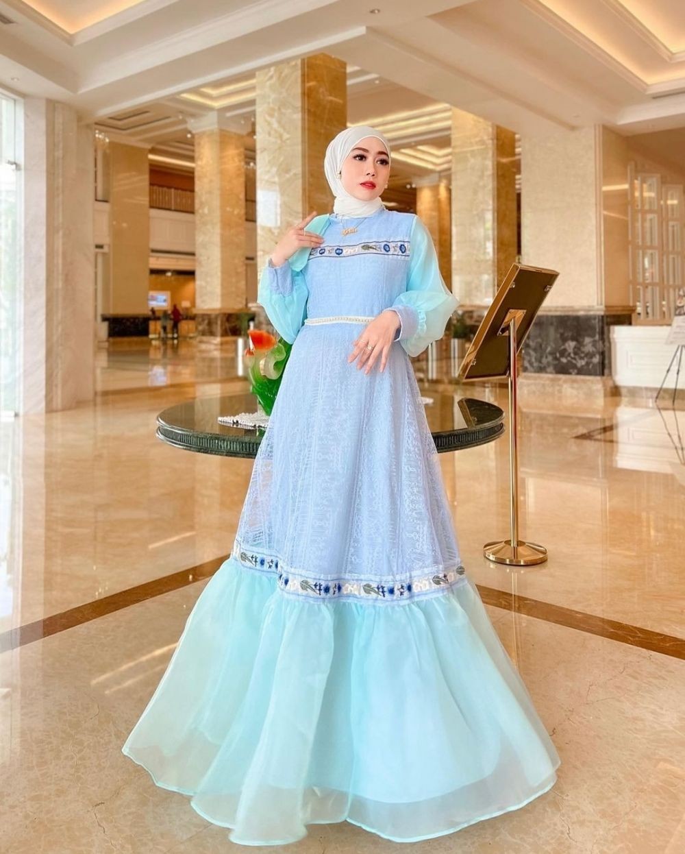 Dress muslimah 2025 ala princess